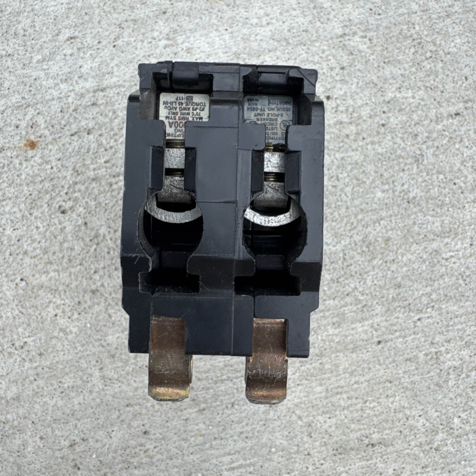SQUARE D Plug-on Circuit Breaker 60A-120/240V QO260 B#