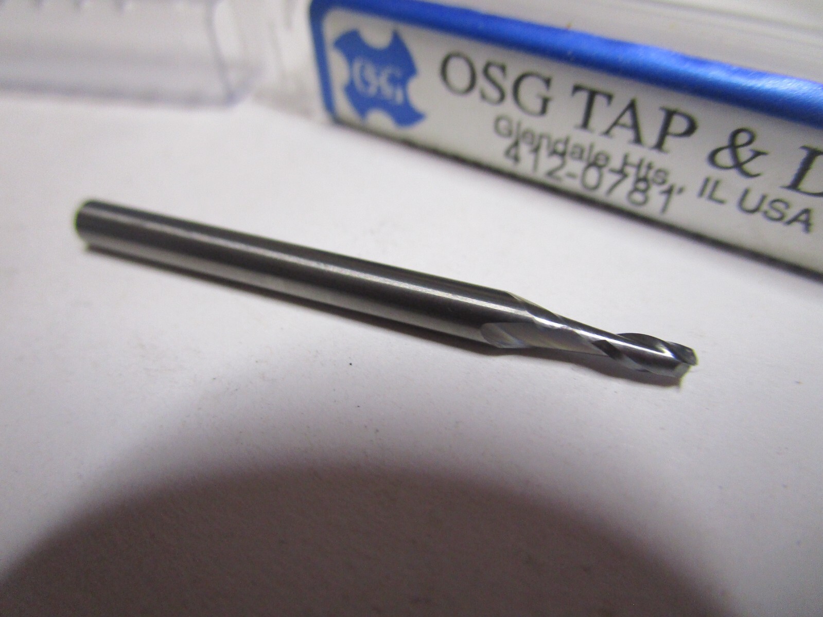 OSG Carbide End Mill, 5/64in dia, 5/32in Cut L