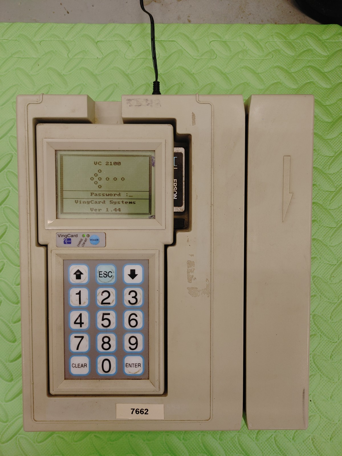 Vingcard 2100 Key Encoder 1.44 and Power Cable