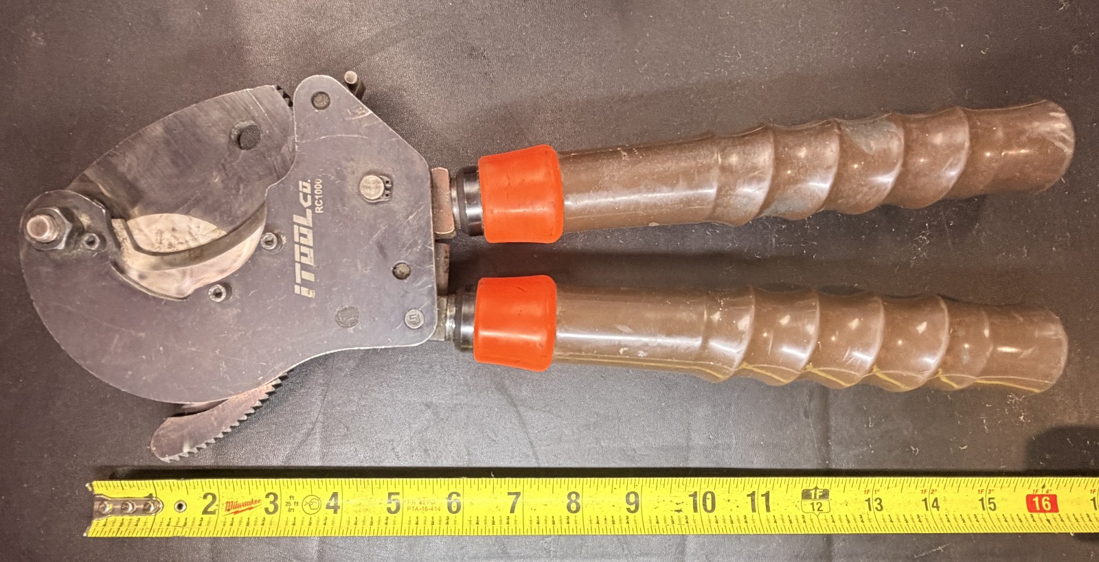 iTOOL RC1000 Ratcheting Cable Cutters, Telescoping Handle, Rated for ACSR