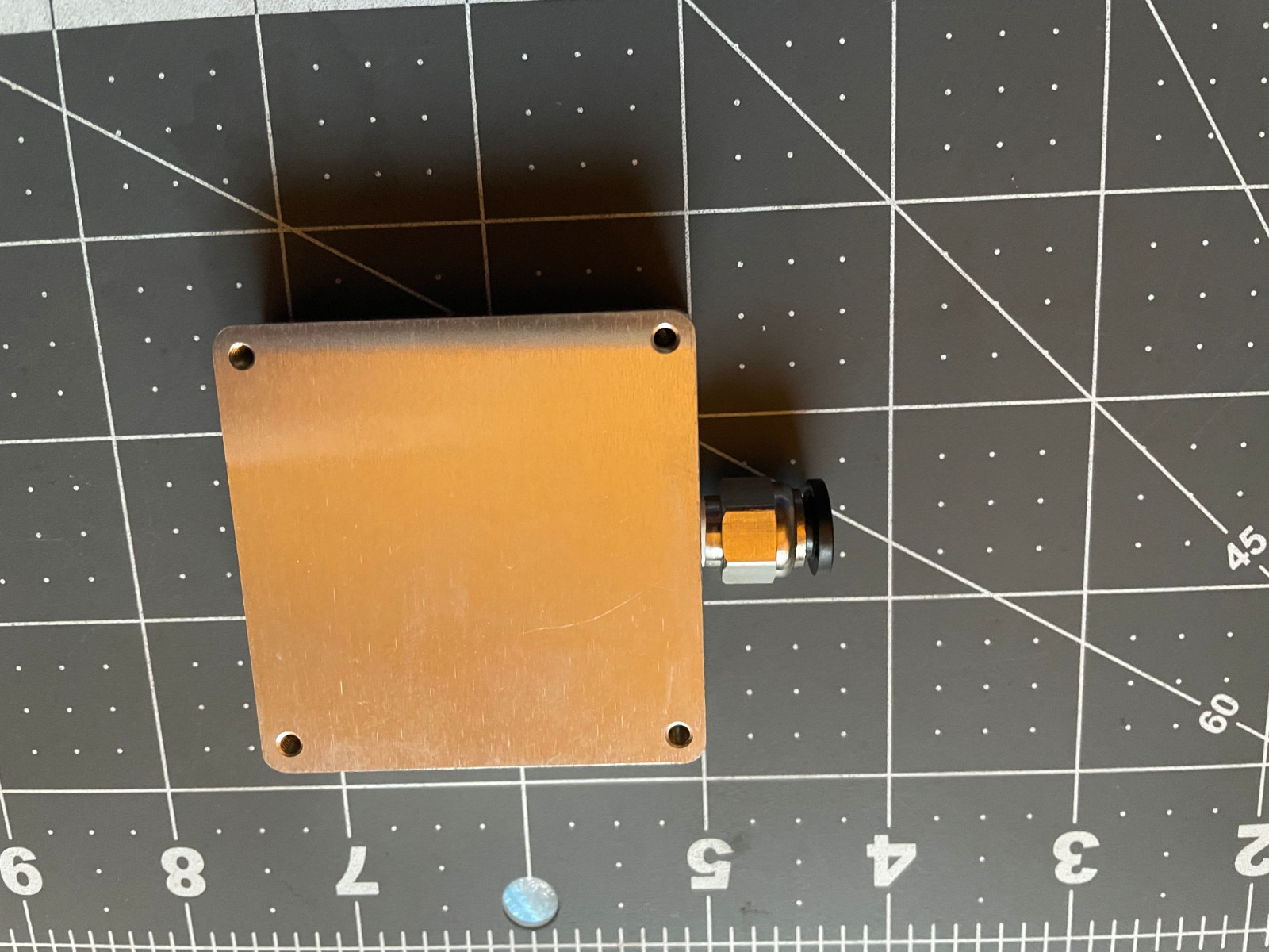 50X50mm square (working zone) semiXicon porous ceramic vacuum chuck table