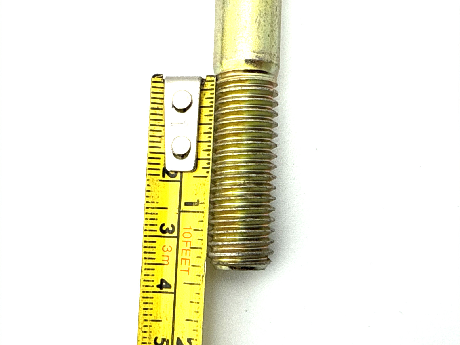 5 – Hex Head 1/2″-13 x 6″ Grade 8 Bolts Yellow Zinc Cap Screws 1/2-13X6 .5-13