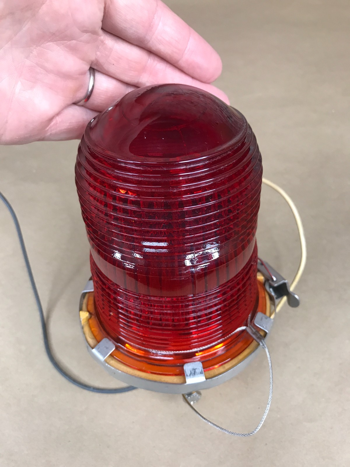 Point Lighting L-810 Single Obstruction Light, Red