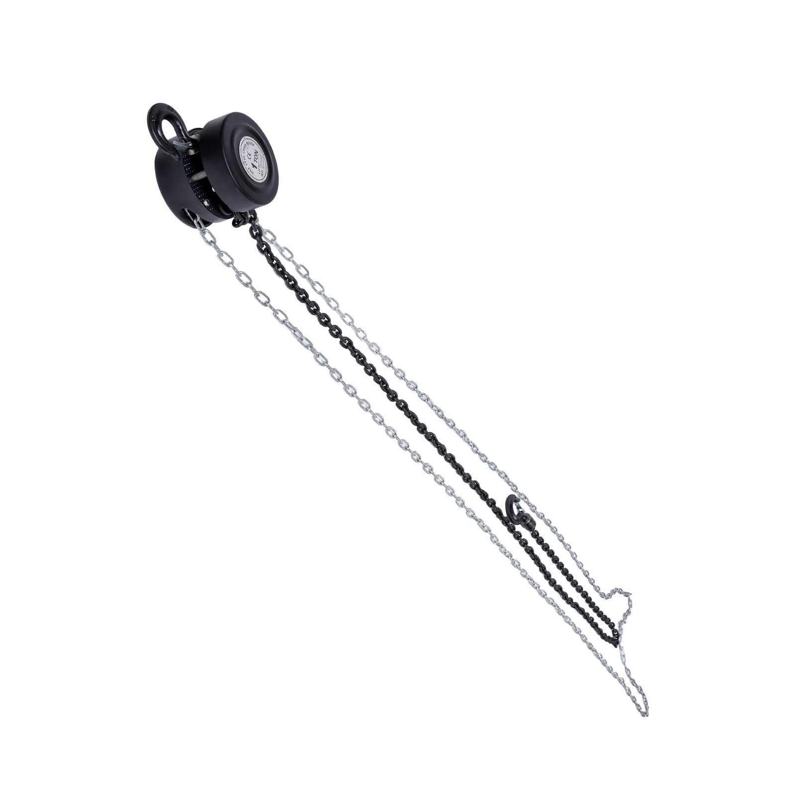Manual Chain Hoist | 1 Ton / 2200 lbs Capacity | 2 Hooks | 10ft / 3Meters Lift