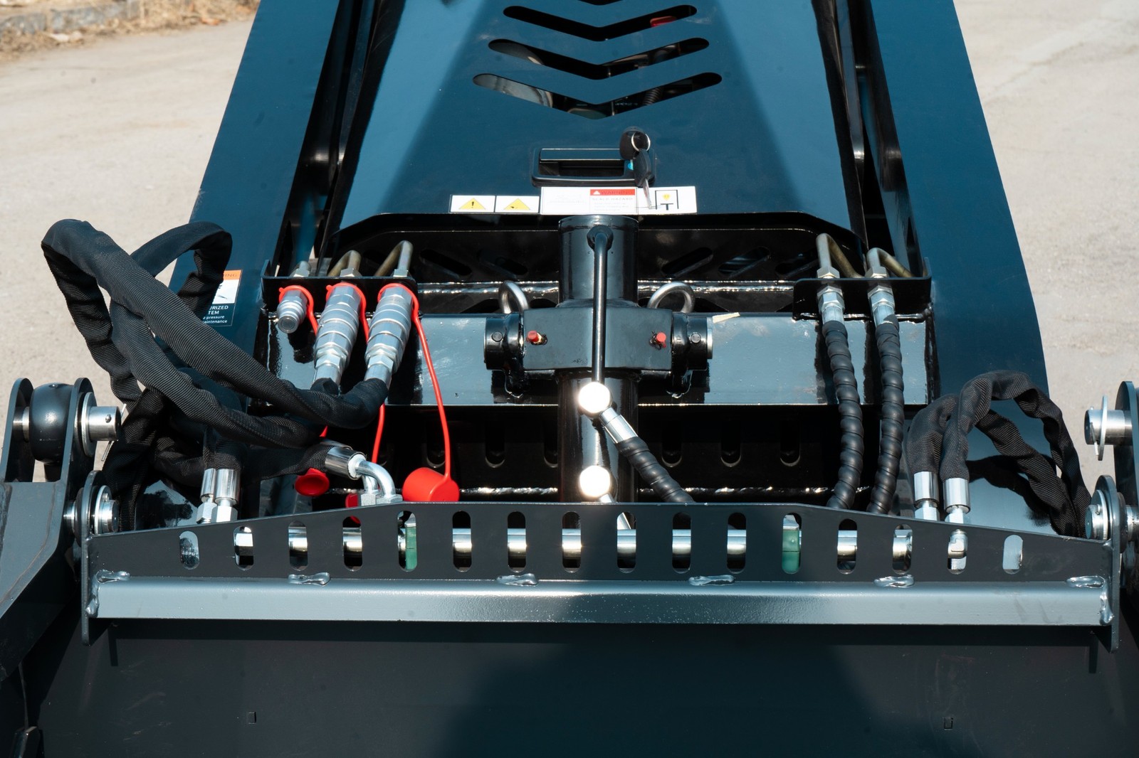 4-In-1 Combo Mini Skid Steer Bucket attachment for TYPHON STOMP X1300 &STOMP 509