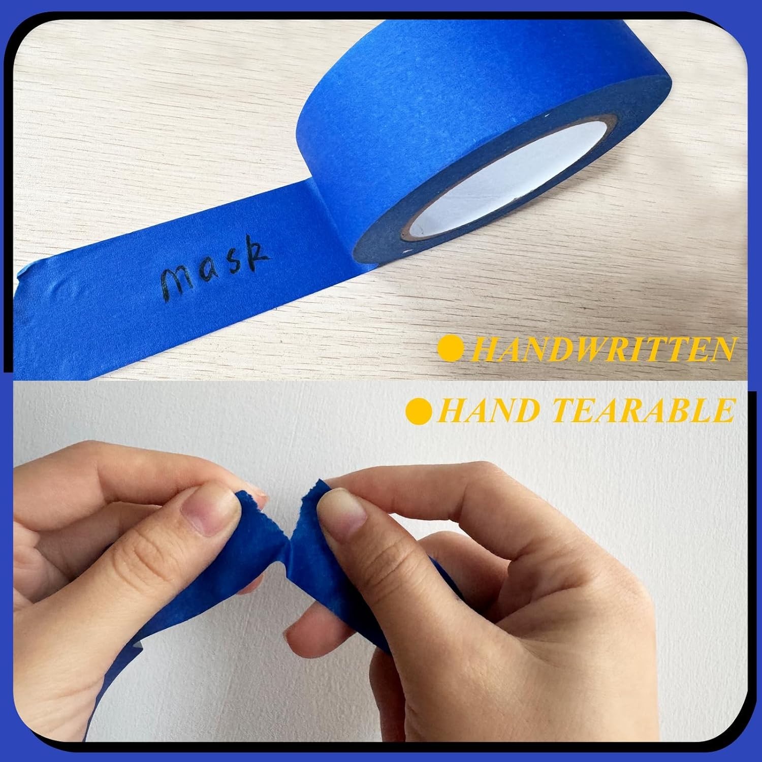Blue Painters Tape Set – 12 Rolls 1.88in x 60.1yd