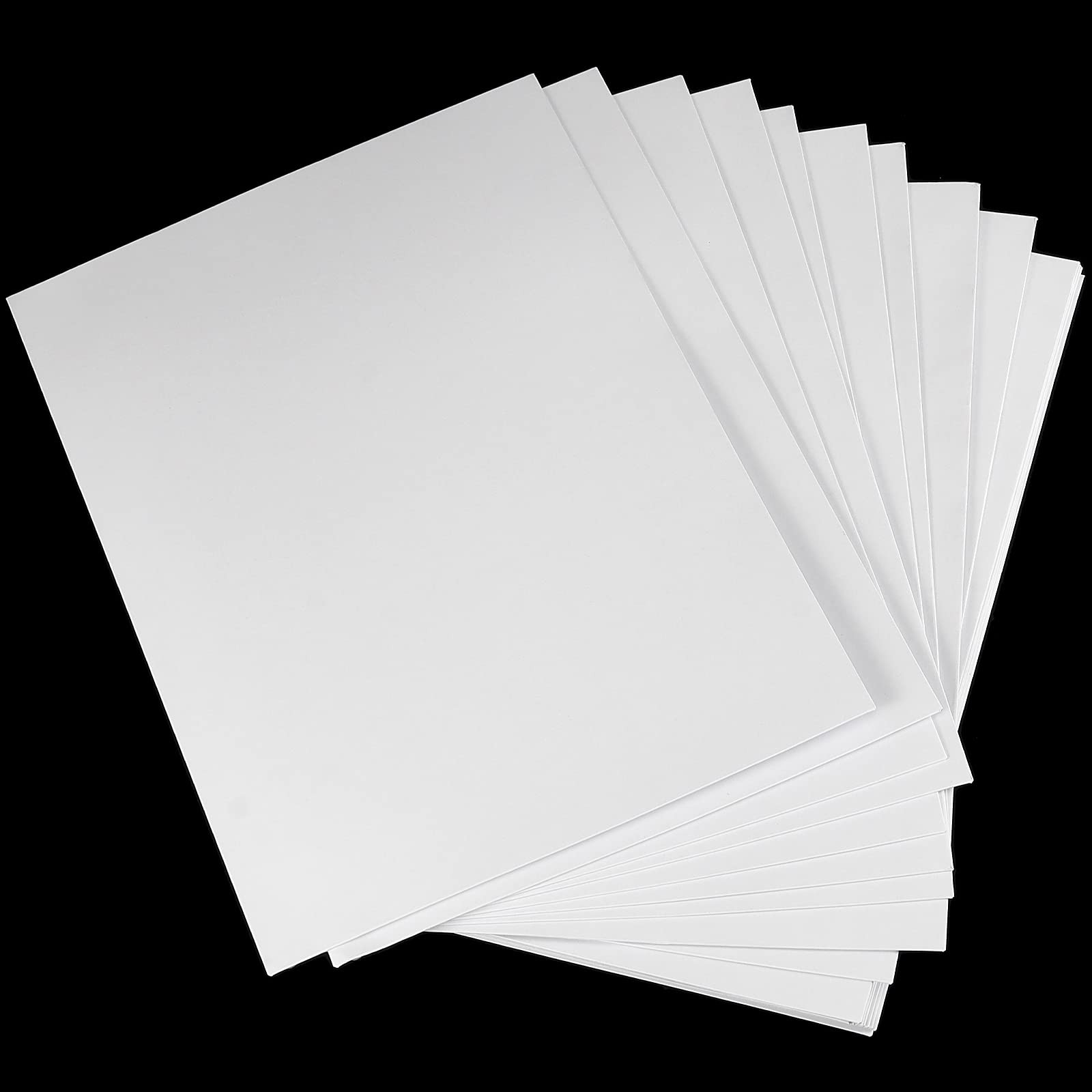 100 Pack 12.8×9 Inch White Rigid Mailers Self Seal Stay Flat Cardboard Bulk