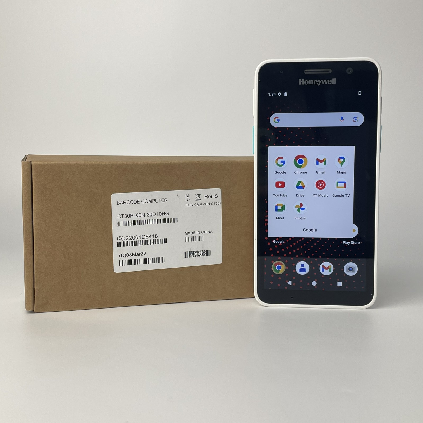 CT30P-X0N-30D10HG Honeywell CT30 XP Android WiFi Mobile Computer Barcode Scanner