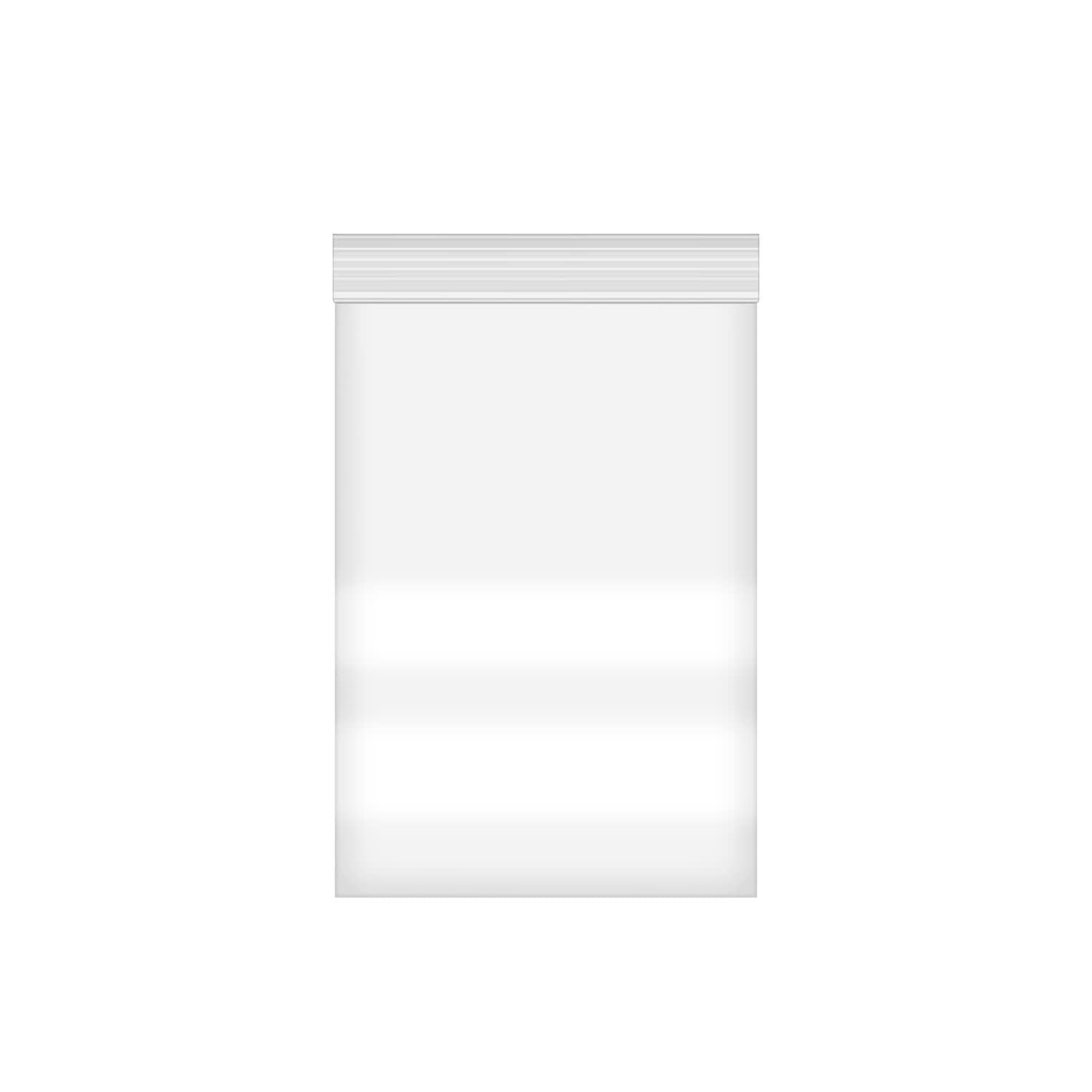 160pcs 5 X 7 Clear Reclosable Zip Plastic Poly Bags with Resealable Lock Seal…