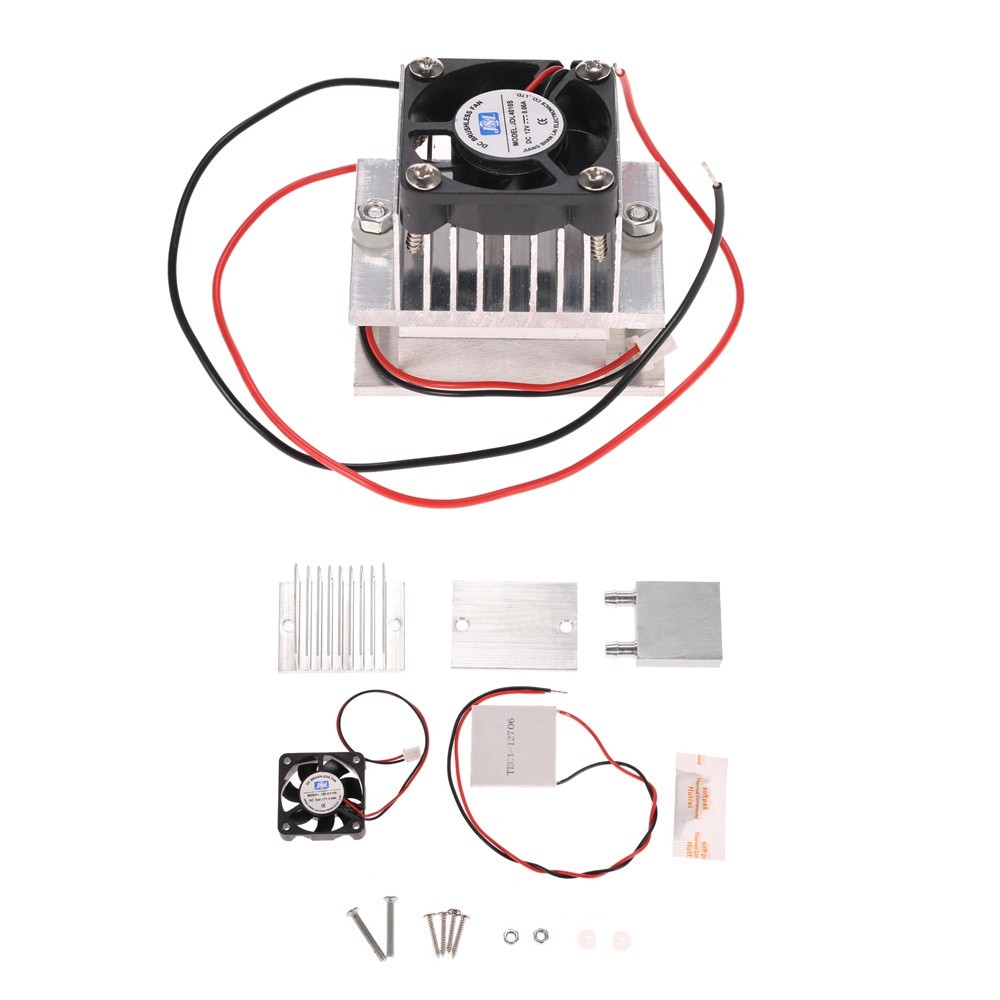 TEC1-12706 Thermoelectric Peltier Cooler Refrigeration Cooling System Heat Sink