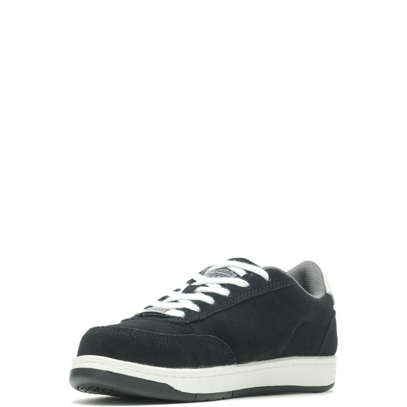 Harley-Davidson Static Steel Toe Suede Mens Black Athletic Work Shoes
