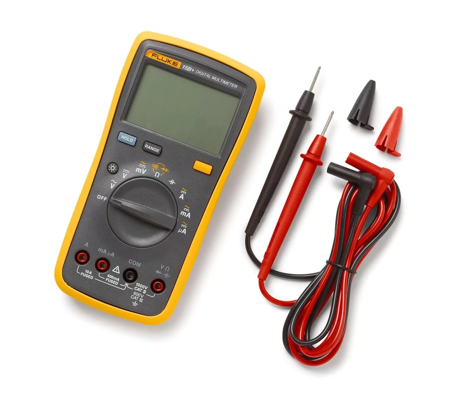 FLUKE15BMAX Digital Voltage Current Digital Multimeter CATIII 600V AC/DC