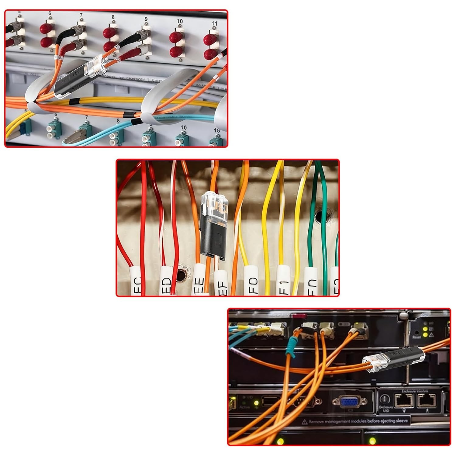 Double-Wire Plug-in Connector with Locking Buckle, Led Light Strip Connectors