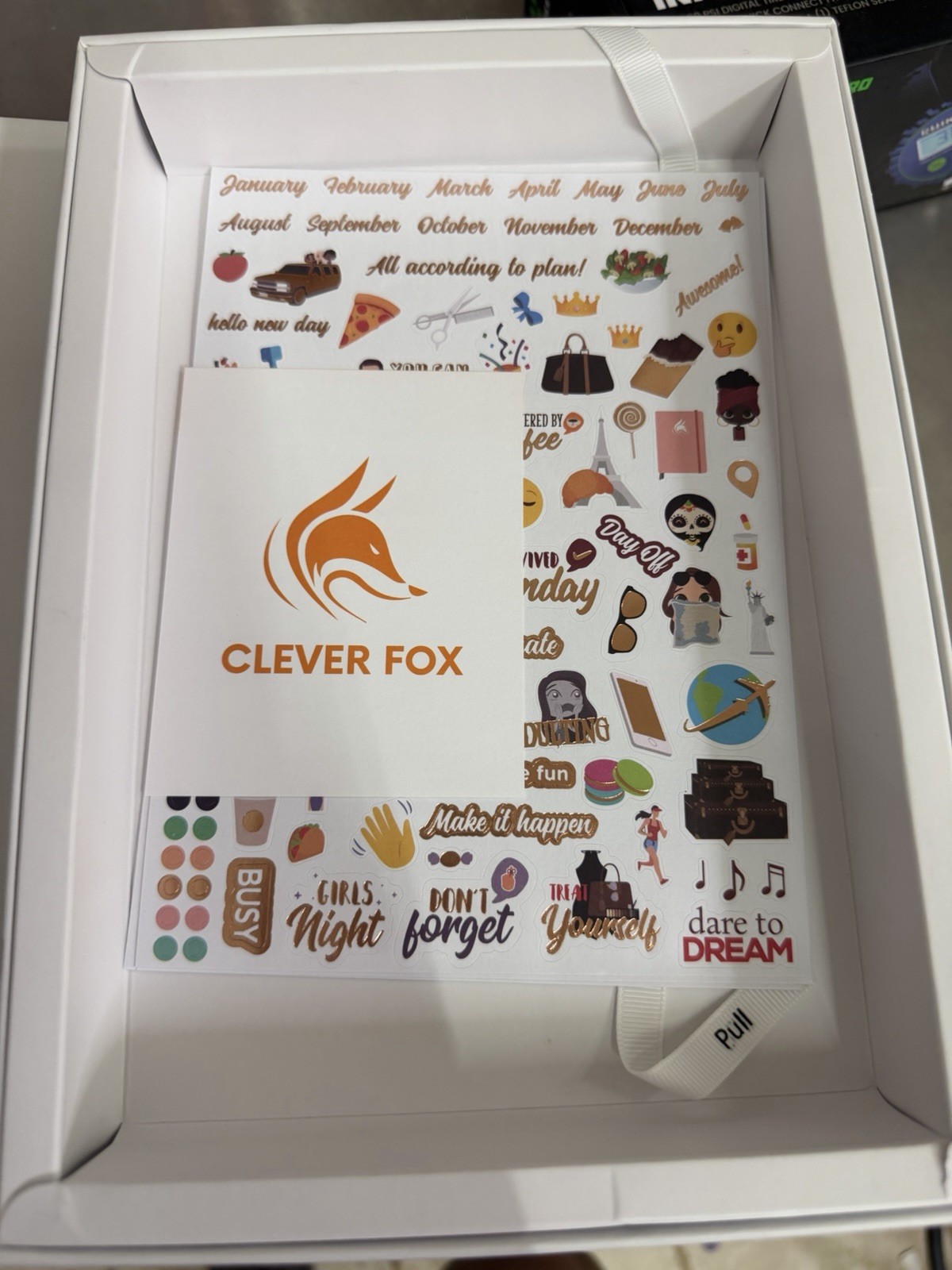 Clever Fox Planner Premium Edition – Undated Luxurious