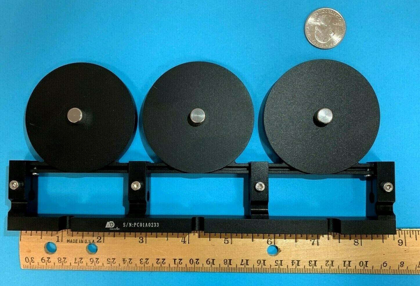 Manual 3-Paddle (diameter 60 mm or 2.36 in) Polarization Controller