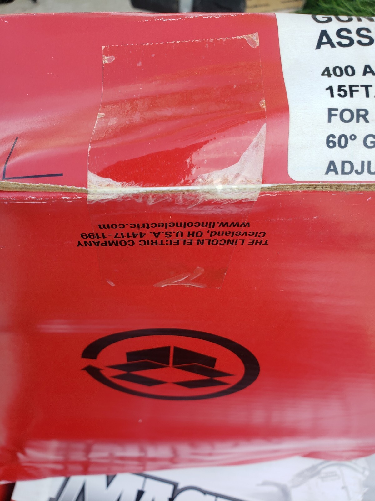 NEW Lincoln Electric MAGNUM 400 DP GUN (DUAL PROCEDURE, FAST-MATE) 15 FT K1723-2