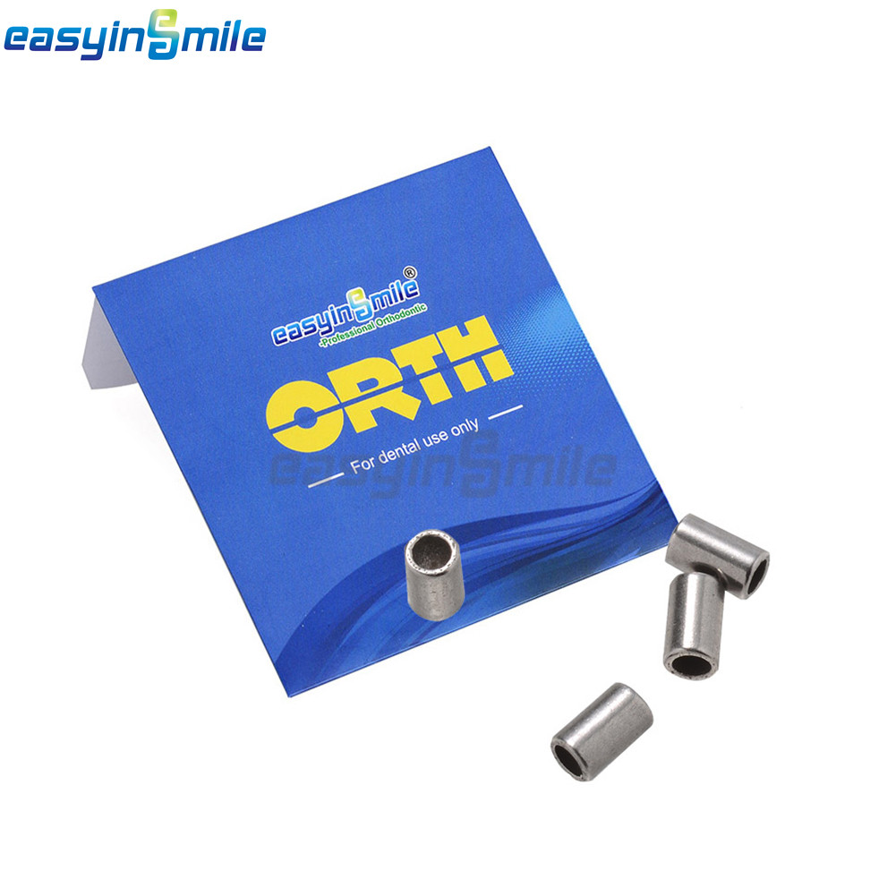 10Pc/Pack Dental Orthodontic Crimpable Stops Hooks Mini Tube Bracket Stopper
