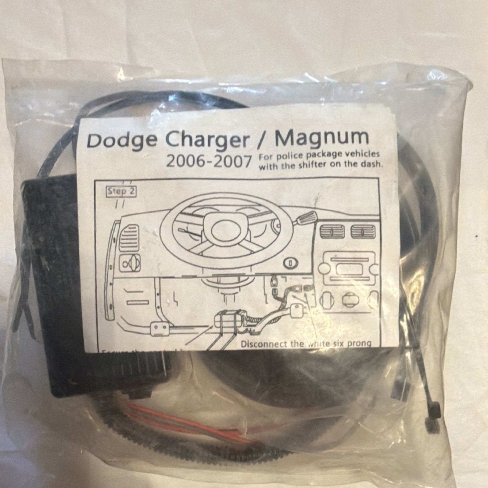 Dodge Charger Magnum 2006-2007 Police Interceptor Package Wiring Harness Kit