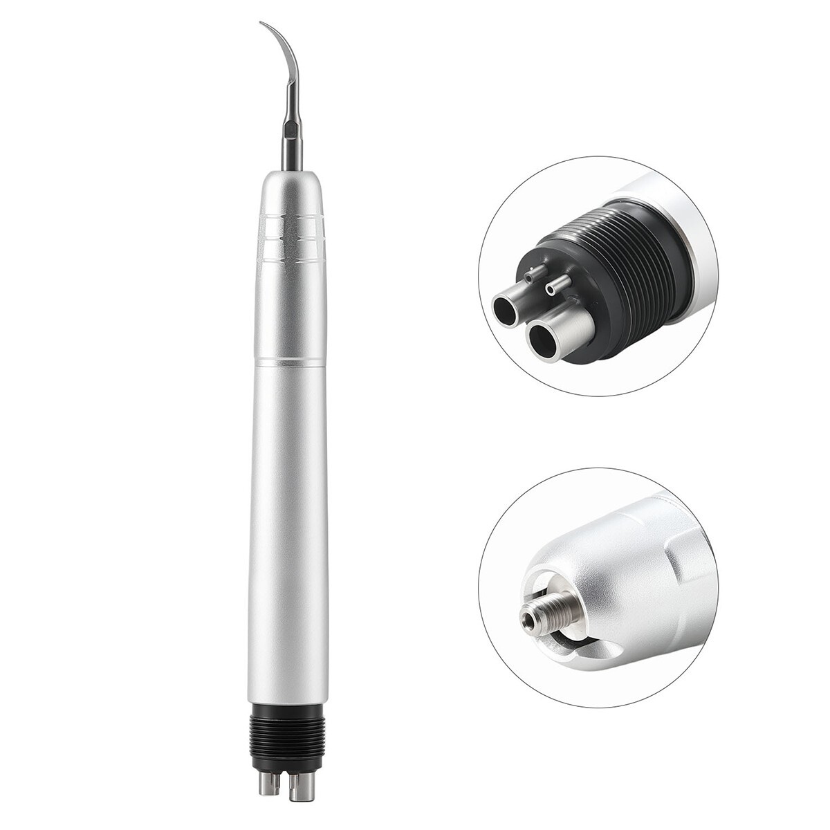 Dental Ultrasonic Air Perio Scaler Handpiece Hygienist 2 & 4-Holes 3 Tips