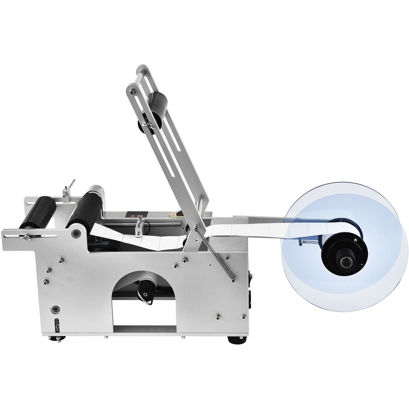 VEVOR Semi-Automatic Round Bottle Labeling Machine Electric Labeler 20-50pcs/min