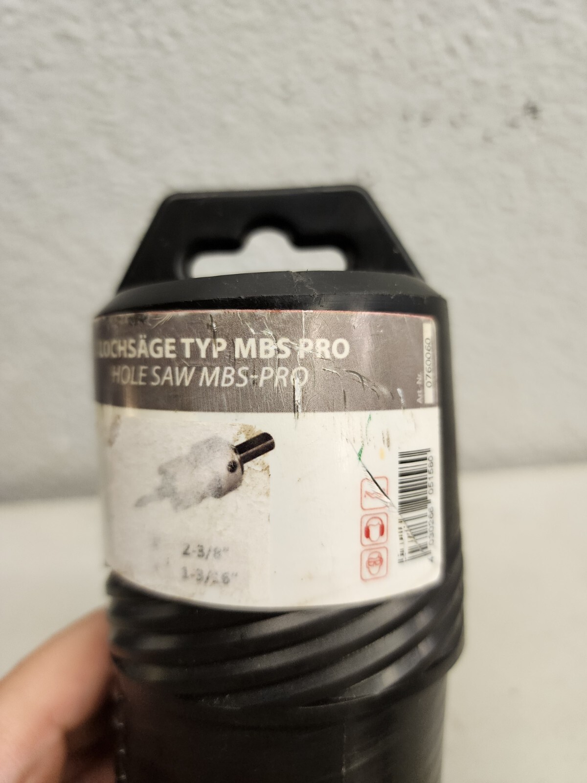 ALFRA HM-Lochsäge, Carbide Hole Saw Type MBS Pro 60.0 mm (2 – 3/8) P/N 0760060
