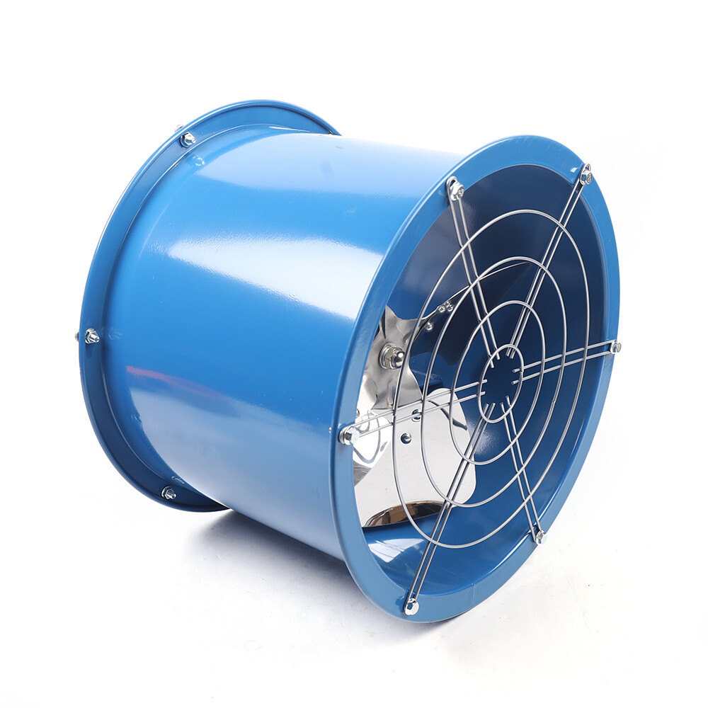 10″ Explosion-proof Axial Fan Cylinder Pipe Fan 1420r/min Warehouse Workshop NEW