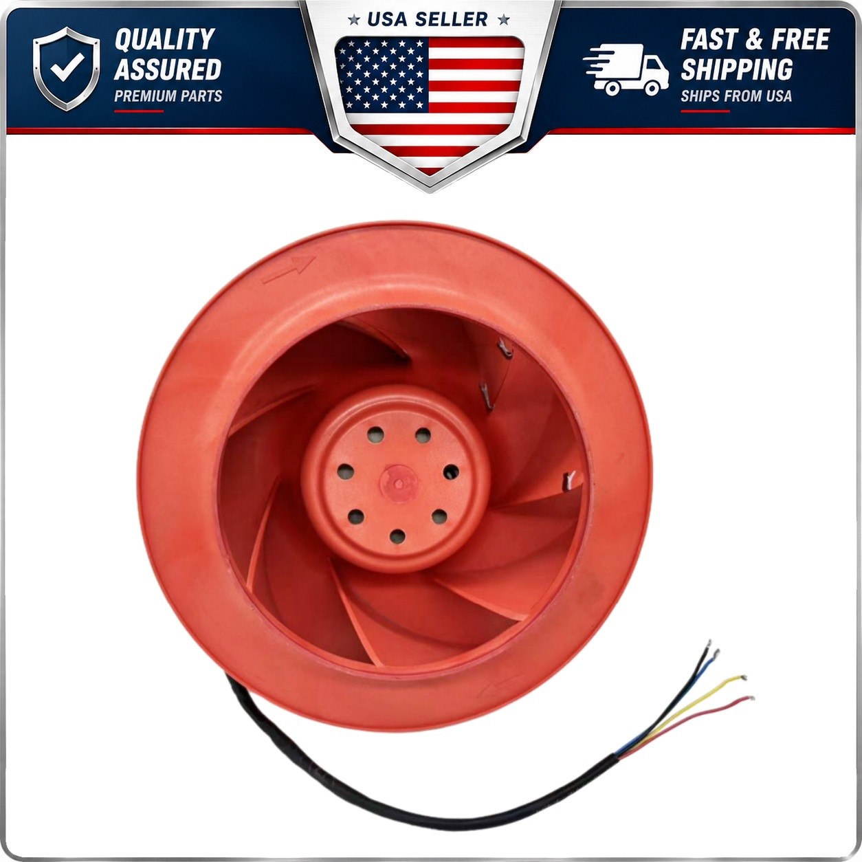 1 PC Red Inverter Cooling Fan For DELTA DC 54V 2.76A KFB2354MU-00 KFB2354MU00