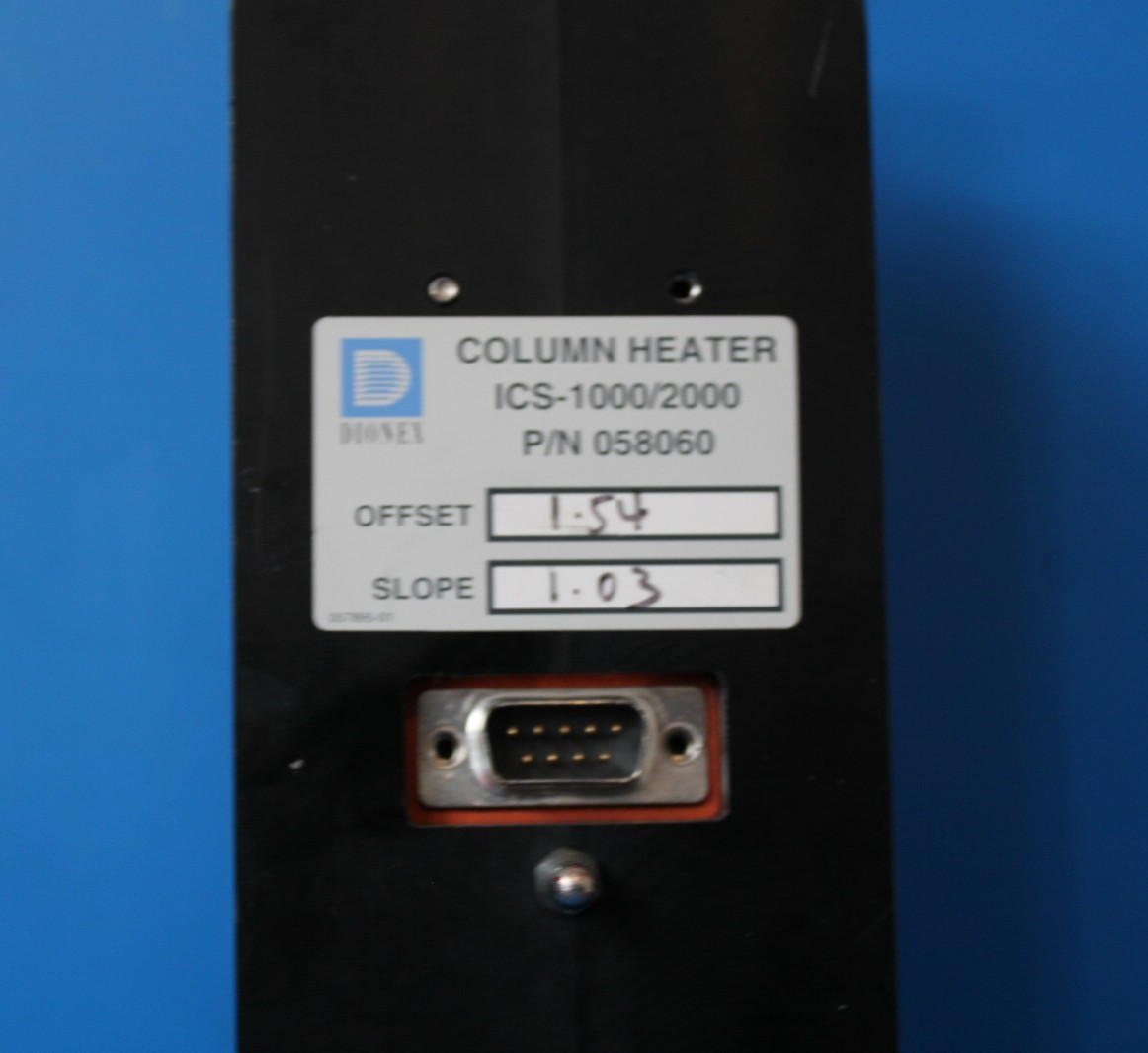 Thermo Scientific DIONEX Column Heater for ICS-1000/1500/2000 PN: 058060