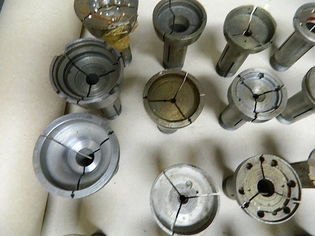 Hardinge 5C STEP Collets 2″ 5DS assortment Emergency Collets 29 Pieces LOT # 8