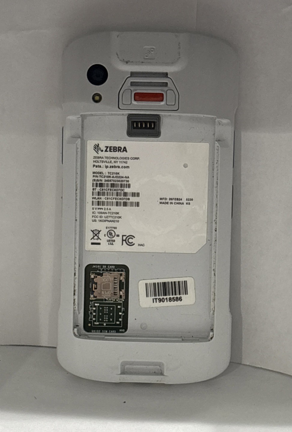 Zebra TC21 TC 21 Touch Mobile Computer TC210K Android 10 – Reset! No Scanner