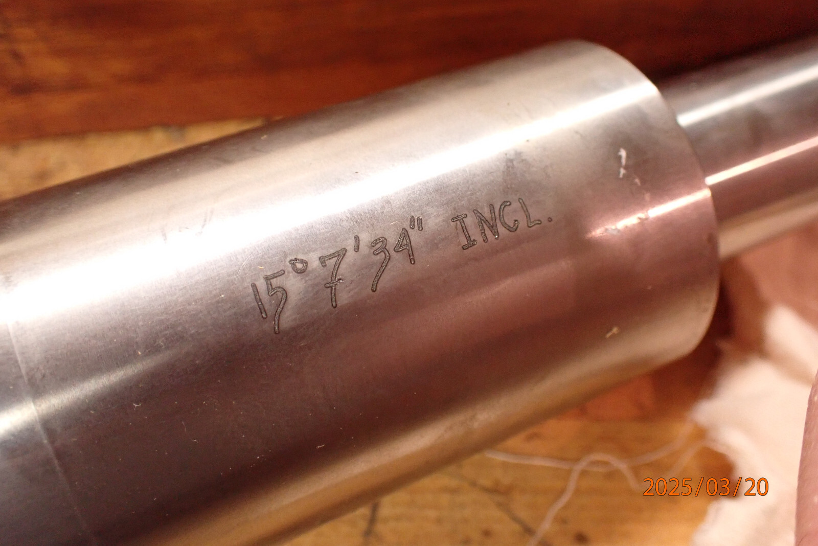 SOME SORT OF ARBOR POSSIBLE SURFACE GRINDING GRINDER BALANCING ARBOR SHAFT