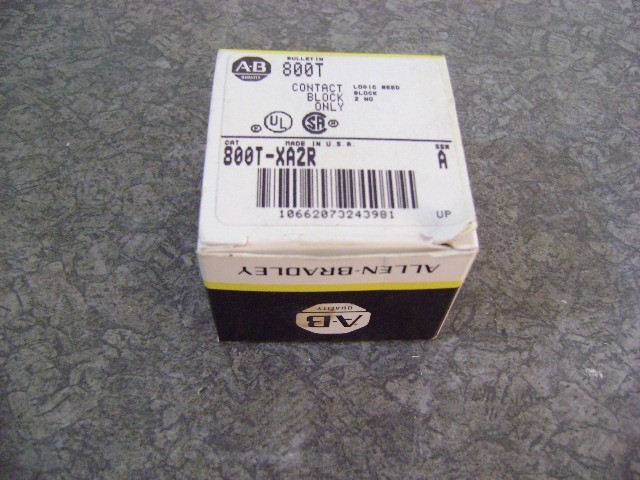 Allen Bradley 800T-XA2R Logic Reed Contact Block 2 NO 800TXAR2 AB NEW FREE SHIP