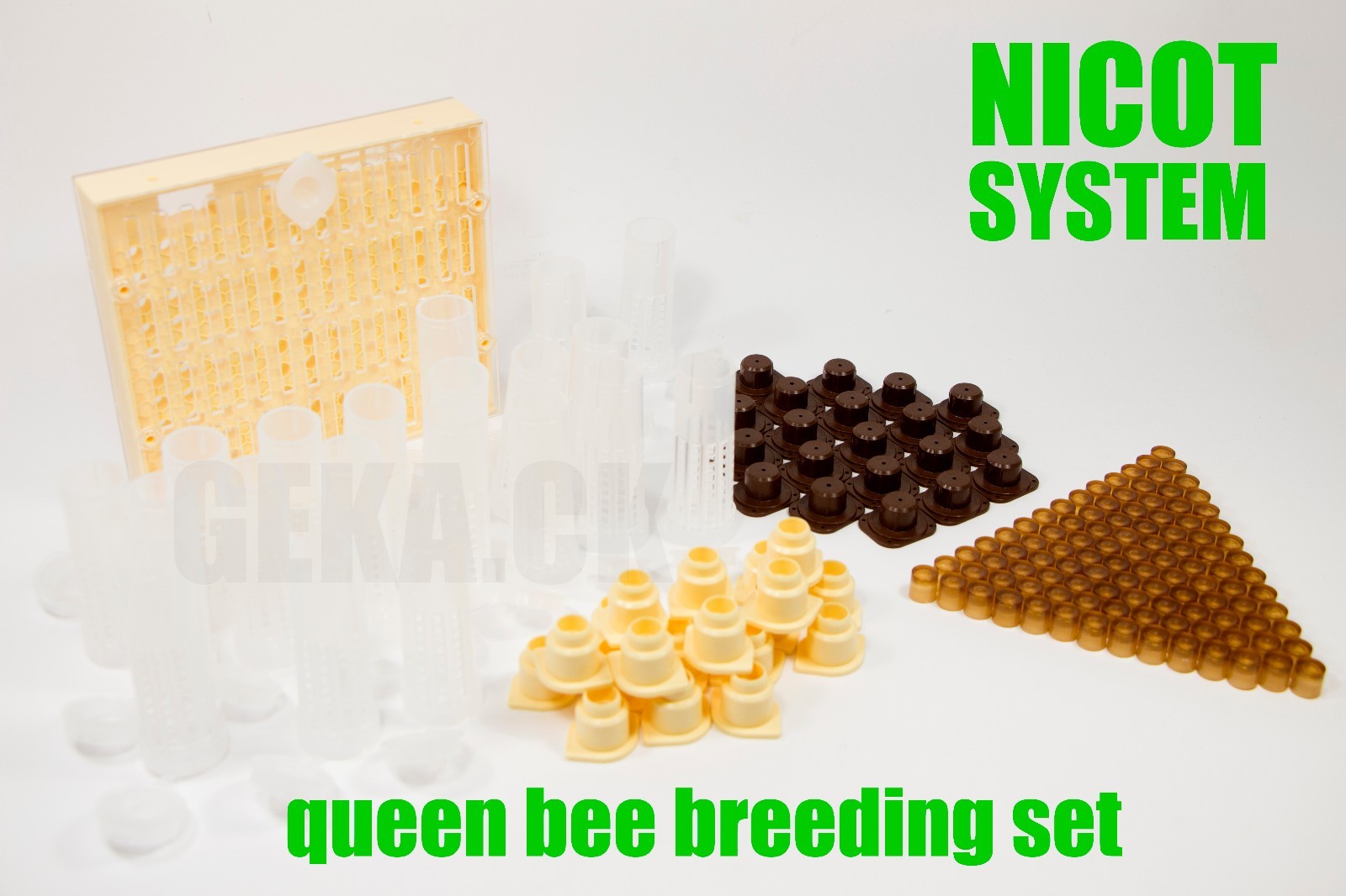 New! Nicot-50 Queen rearing kit, Queen bee raising system breeding set