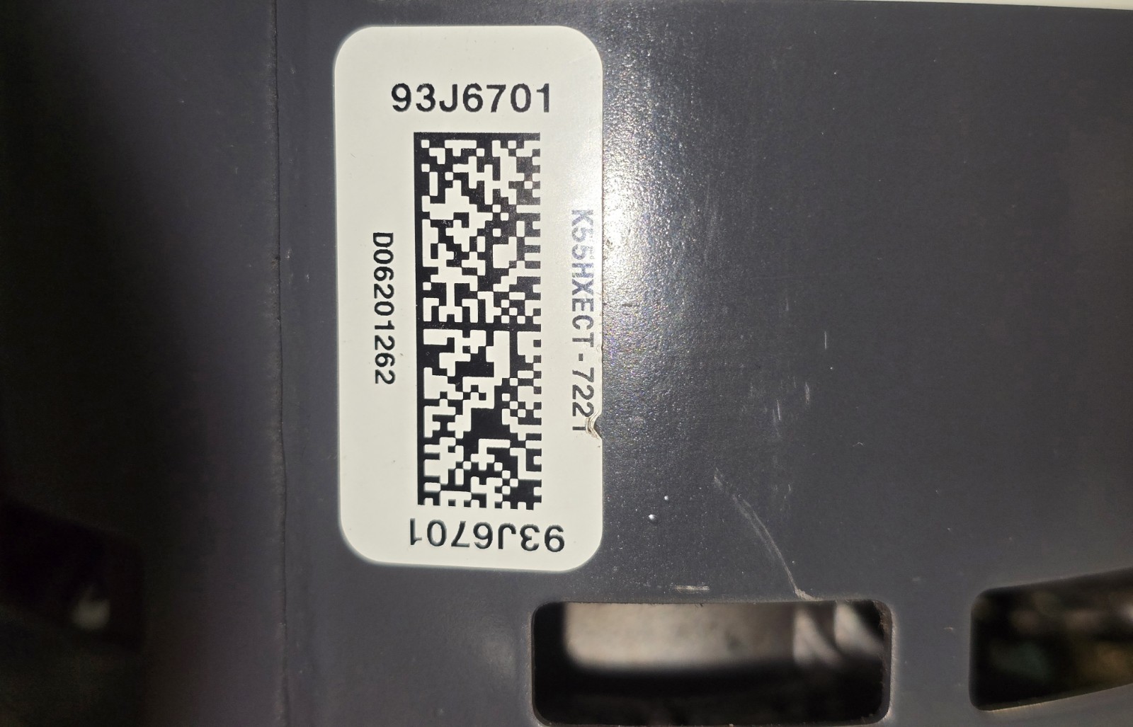EMERSON K55HXECT-7221 BLOWER MOTOR 1/3 HP 825 RPM/3SPD 208-230V.TESTED