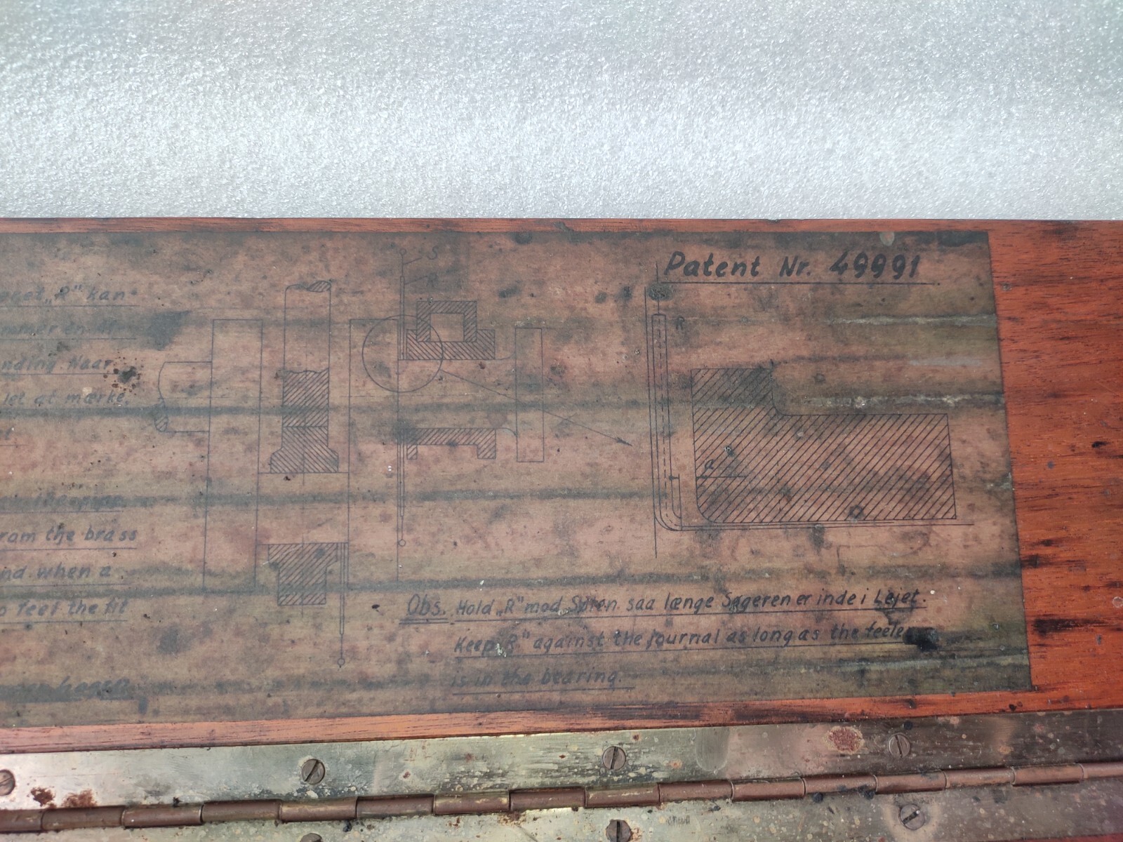 Viggo A.Kjaer 49991 Bearing Feeler Gauge 0.1 To 0.5
