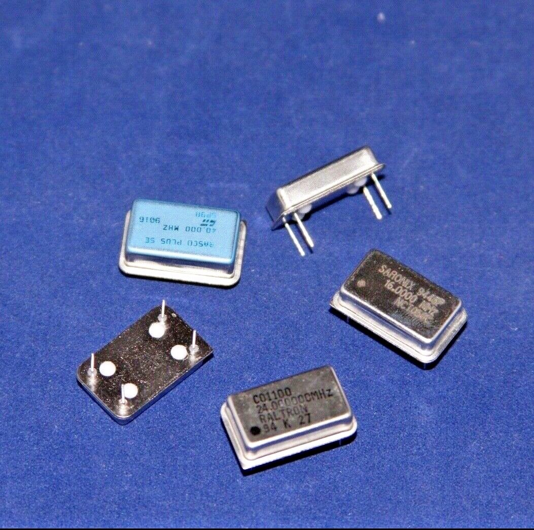 Lot of 5 pcs Crystal Oscillator xxMHz Full size can DIP TTL USA – FAST SHIPPING