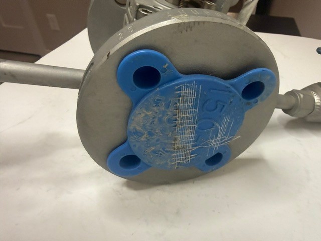 AZ 1″ Valve with 1/2″ Flush lines AHU605-1 Flanged 150 Pounds NEW