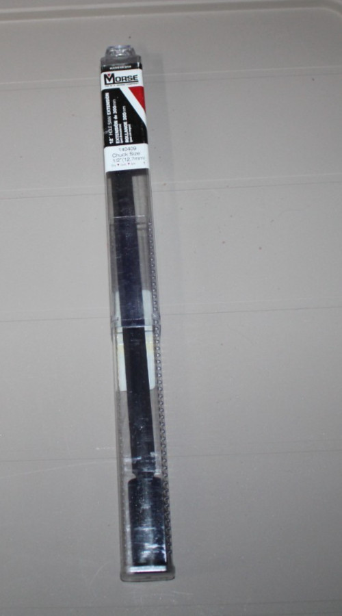 New Morse 140409 ME381 Arbor Hole Saw Extension 12″ USA Made
