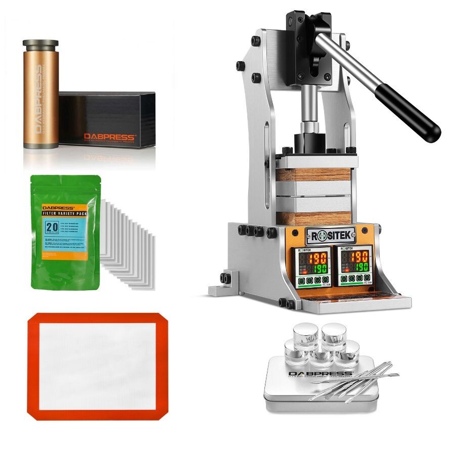 ROSITEK by DABPRESS 2 Ton Manual Heat Press Machine with Accessory Kits