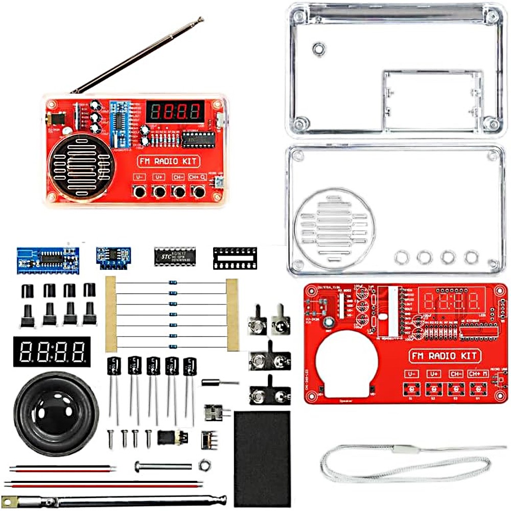 150Hz-20KHz DIY FM Radio Electronic Kit Adjustable Frequency Soldering Project