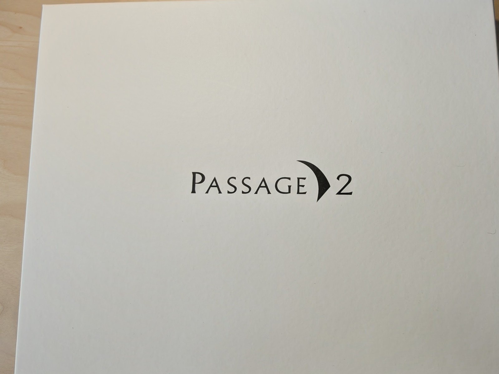 Passage 2 Model 3102 – Black leather padfolio – New in original box