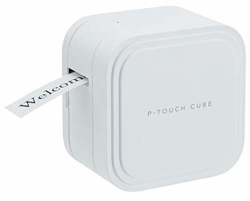 Brother PT-P910BT P-TOUCH CUBE Label Writer Printer PC & Smartphone White