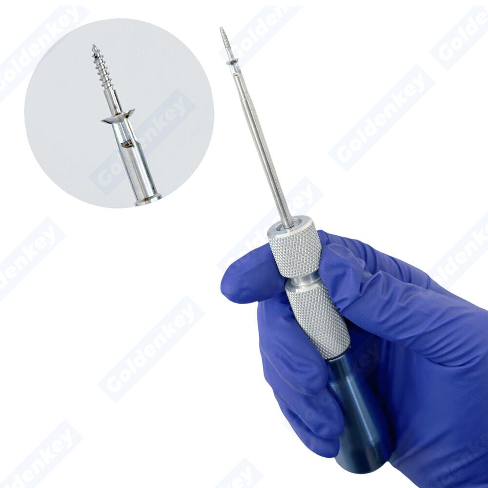 Dental GBR Bone Tent Screw Driver Tenting Fixation Guide Regeneration Membrane