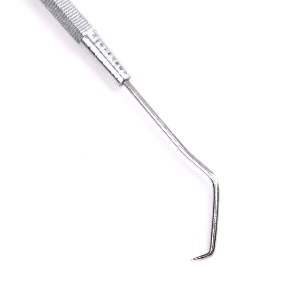 Dental Explorer Probe Hook Pick Double End Stainless Steel Dentist Teeth Clean