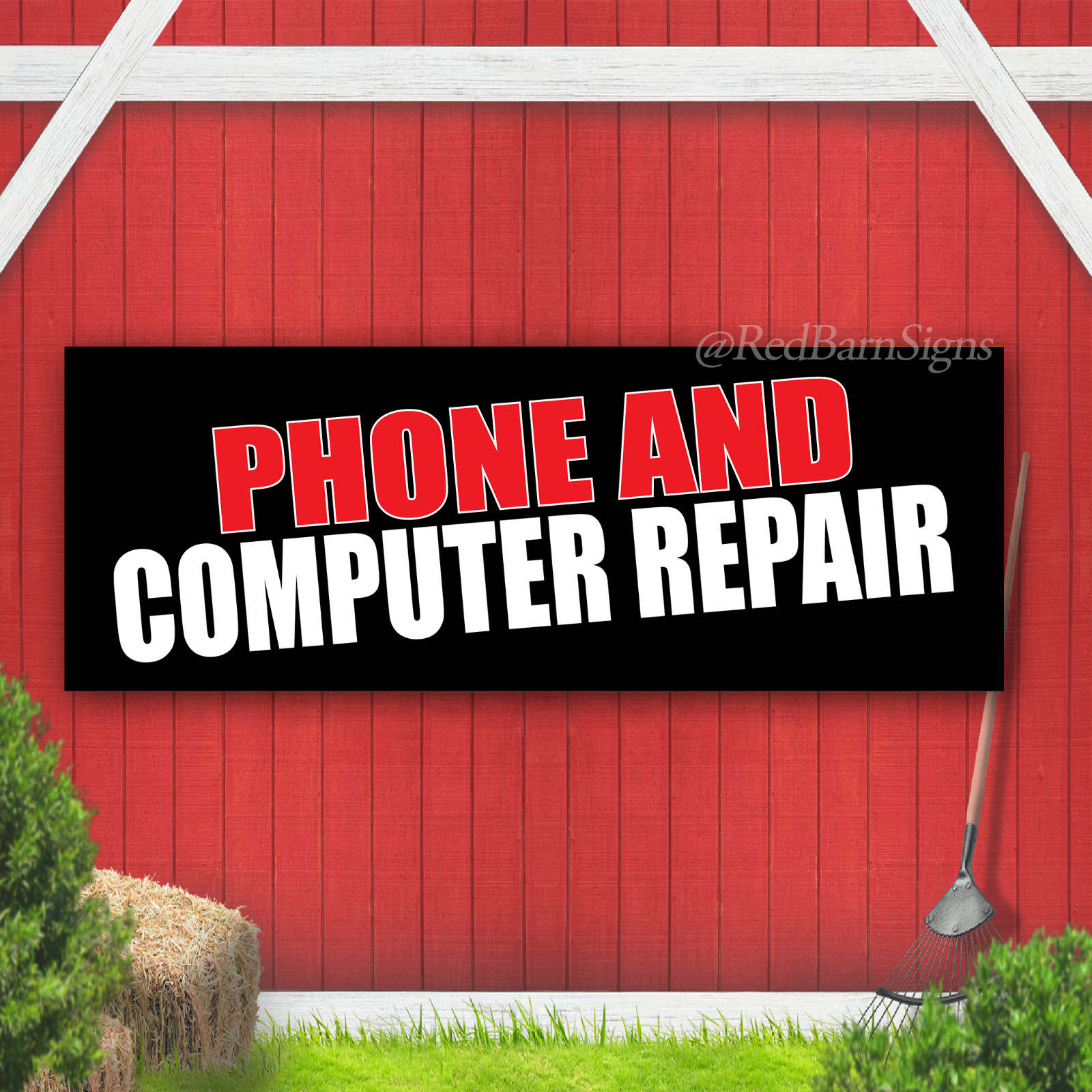 Phone And Computer Repair Indoor Outdoor Vinyl Banner Design