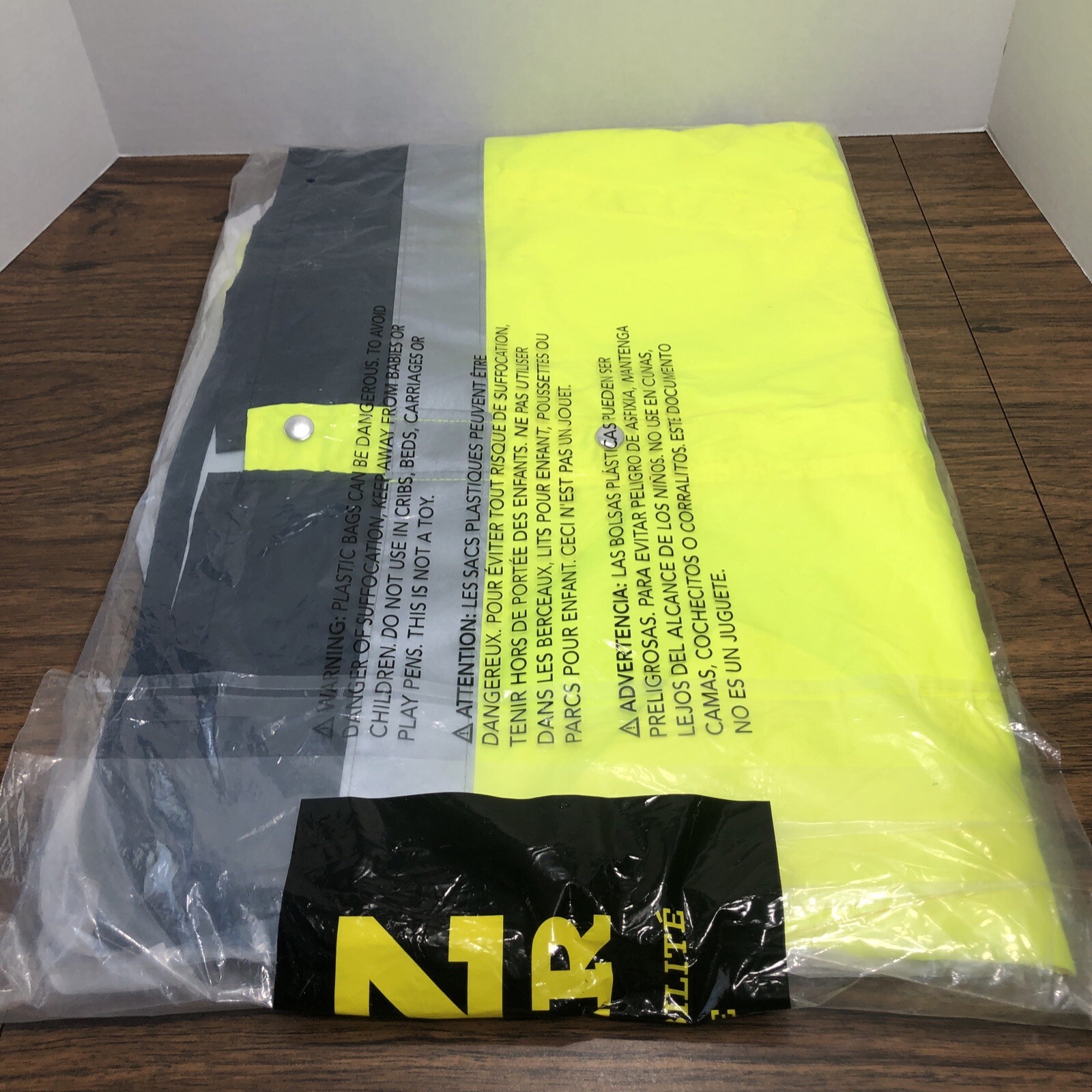 OccuNomix Type R Class 3 High-Vis Breathable Rain Jacket – LUX-TJR Size Large