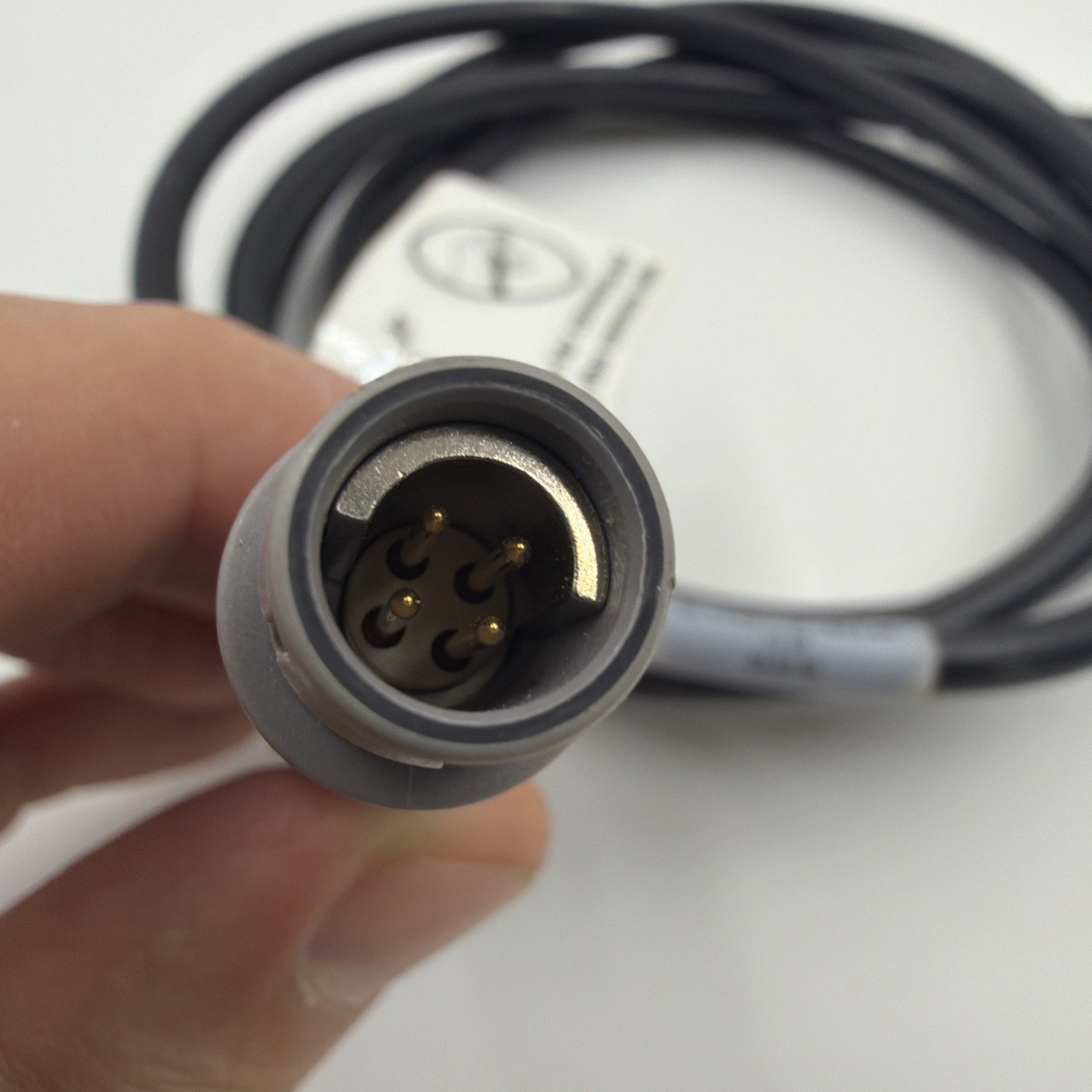 Verathon 0600-0237 GlideScope GVL GS Connector Cable 4/4 Pin | 6ft OEM Tested