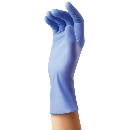 8 Mil Nitrile Exam Gloves Extended Cuff Powder & Latex FREE Heavy Duty 500 Pcs