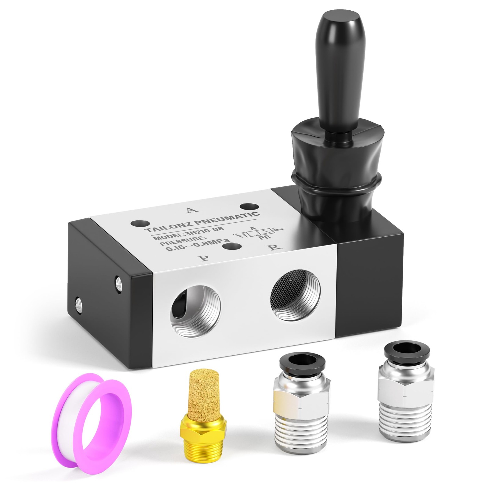 TAILONZ 1/4″NPT 3/2 3H210-08 Manual Valve