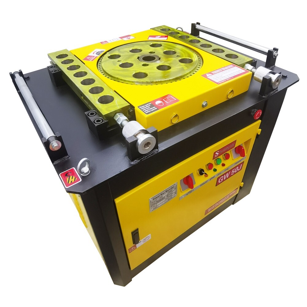 220V 4KW φ0.24 -φ2 50 Type Automatic Steel Bar Bending Machine Rebar Bender